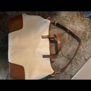 COACH leather handbag
